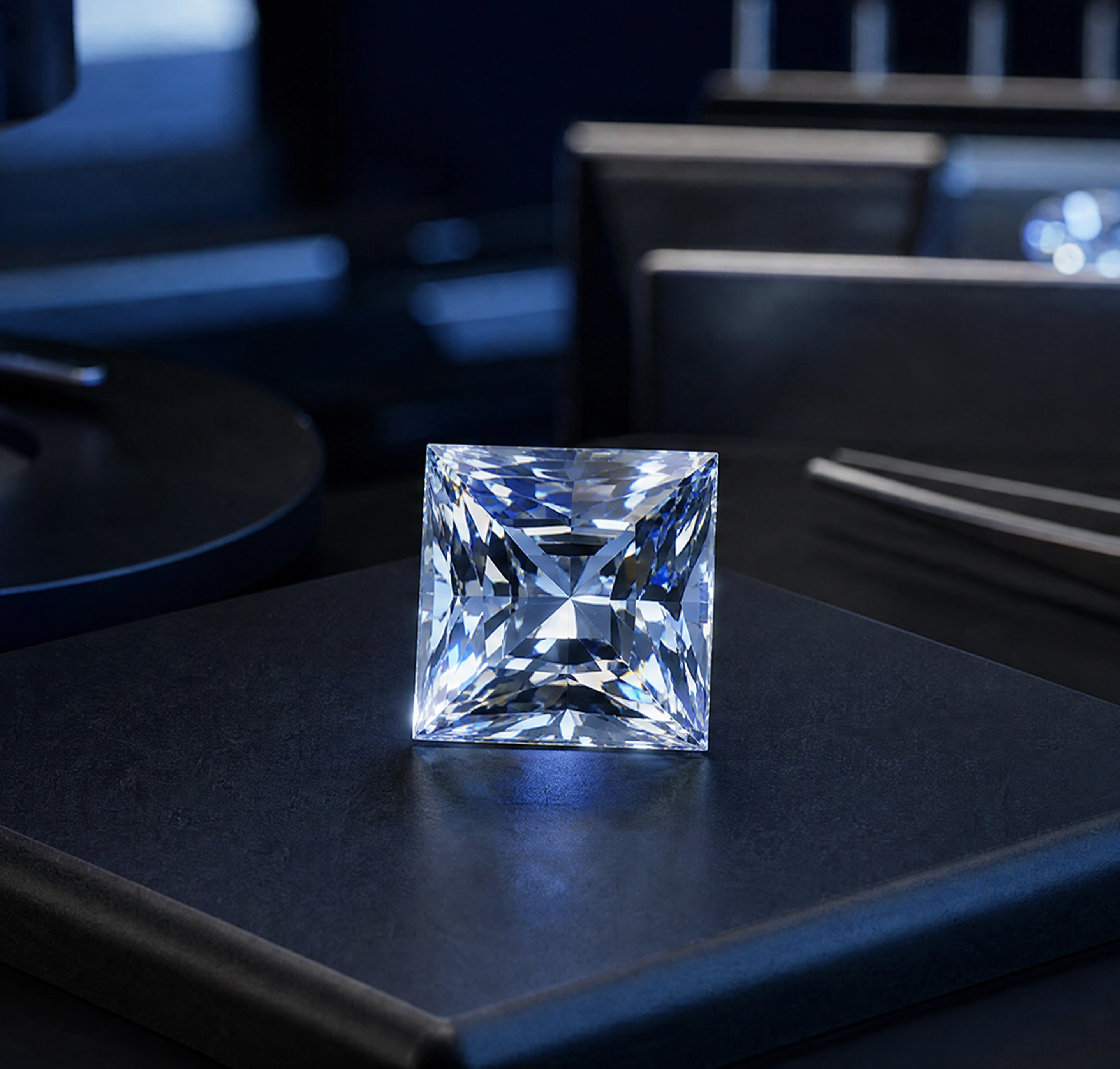 Zeverra stone on dark surface